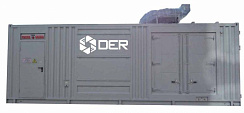 Дизельный генератор MGE P800CS 6300 В  в контейнере ДЭР